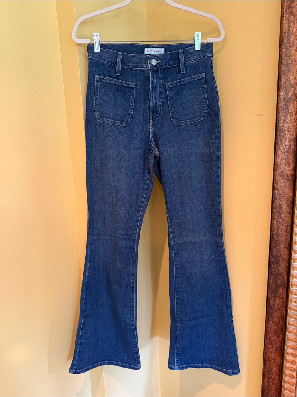 Lucky Brand Indigo High-Rise Flare Jeans
